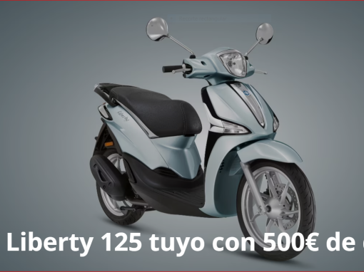 PIAGGIO LIBERTY 125 2.499 + MATRICULA HASTA 30  SEPTIEMBRE 2024